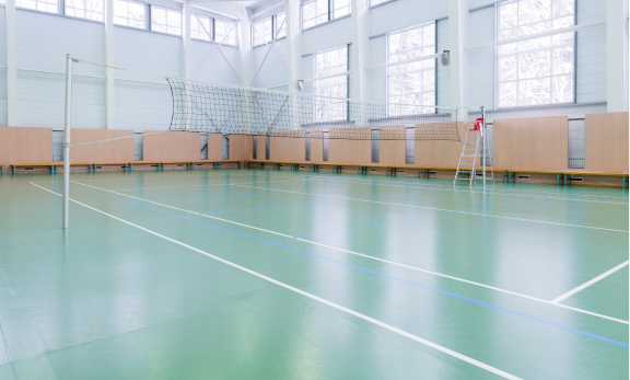 Badminton court